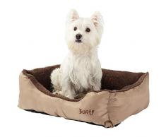 Bunty Deluxe Morbido Lavabile Basket Letto Cuscino con Fodera in Pile per Cani