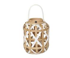 Deco&Co PA90346 Lanterna, Rattan 20 cm