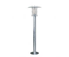 Nordlux 10620119 - Lampada da giardino Fredensborg 60 W zincata IP54 E27