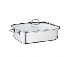 kela Ivo Vaporiera, Acciaio Inossidabile, Argento, 44Â x 27Â x 15.5Â cm