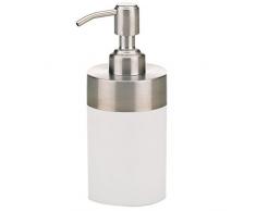 kela Lino Dispenser di Sapone Liquido, in plastica, Colore: Bianco