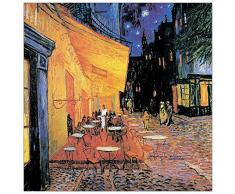 ArtPlaza AS10164 Pannello Decorativo, Il CafÃ© Detail-(Van Gogh), Legno, Multicolore, 30 x 1.8 x 30 cm
