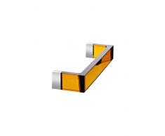 Kartell 9930AM Rail - Barra porta asciugamani, Colore: Marrone