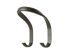 HAY Hook Ganci appendi-Abiti, Frassino, Verde, Taglia Unica