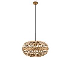 EGLO Amsfield lampada a sospensione Supporto flessibile Marrone E27 A,A+,A++,B,C,D,E