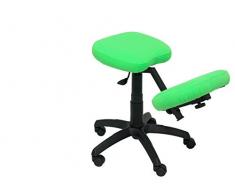 Piqueras y Crespo 37 g – Sgabello da ufficio ergonomico, girevole e regolabile in altezza