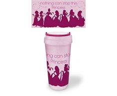 Disney EMG25292 - Tazza da viaggio, 425 ml, motivo: Principesse