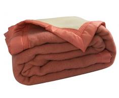 Pooh 11010017-150-A1A1 Inverno Comfort Lana Vergine Coperta Ecru 150 x 220 Centimetri/Colore Ecru