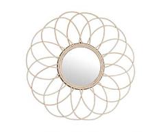 Dcasa - Adesivi da Parete in Rattan, per la Decorazione della casa, Unisex, per Adulti, Multicolore (Multicolore), Unico