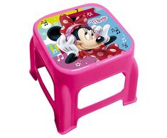Star Licensing 42674 Disney Minnie Sgabello, Multicolore, 24.5 x 24.5 x 20 cm