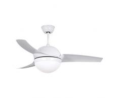 SULION lles ventilatore da soffitto, Bianco