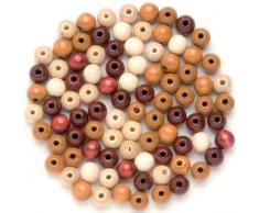 Glorex Legno Perle 47st Mix, Legno, Marrone, 11Â x 8.5Â x 1Â cm