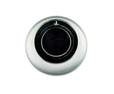 Turno Bead Casa lampadario a sospensione con 25 millimetri tazza, placcato argento satinato