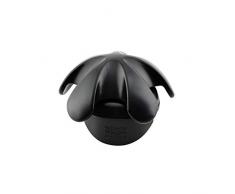 Kuhn Rikon - Apriscatole compatto a forma di stella marina, in plastica Nero