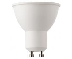 Mueller della luce 400281Â a +, Riflettore LED lampada da 50Â W, Plastica, 5Â Watts, GU10, bianco, 5Â x 5Â x 5.5Â cm