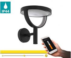EGLO 98234 illuminazione da esterno Outdoor wall lighting Nero LED 15 W A+