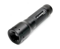 ZweibrÃ¼der LED Lenser P7 Torcia (1x Cree LED, 4x AAA), colore: Nero