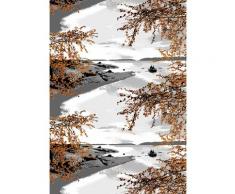 Vallila 140Â x 250Â cm, 83% cotone/17% Poliestere, Soggetto Paesaggio Tenda a Pannello, Verde/Marrone