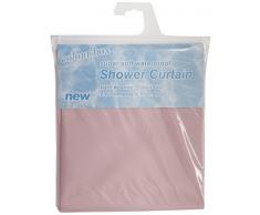 Colour Box Tenda da Doccia, Colore: Rosa, Poliestere, 34x25x2 cm