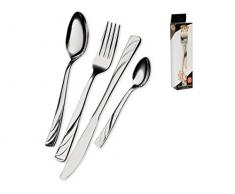 Viscio Trading 46059 Forchetta Aries, Acciaio, Argento