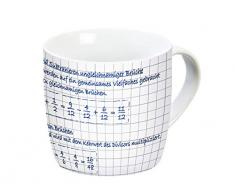 infinite by GEDA LABELS (INFKH) 12129 - Tazza in porcellana, per bambini, colore: bianco