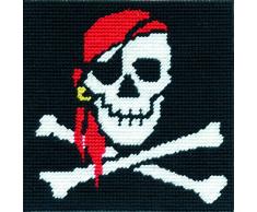 DMC Kit arazzo per Bambini Jolly Rodger, Multicolore