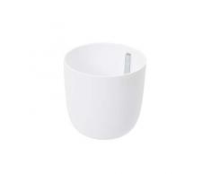 KalaMitica 65112-900-001 Boule Orchidea Vaso Magnetico, Resina ABS, Bianco, 12.2x12.2x12.2 cm