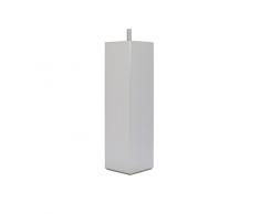 La fabbrica di piedi am20170026 gioco di 4 piedi di letto legno laccato Alu 20 x 5,5 x 5,5 cm