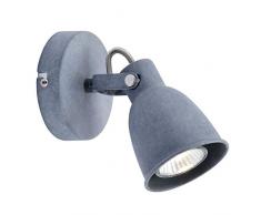 Brilliant Chuck Faretto da Parete Grigio Cemento