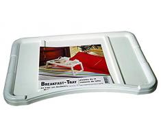 Georplast GEO066 Vassoio Letto, Bianco