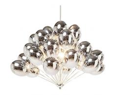 Kare Lampadario, Argento, 58 x 60 x 60 cm