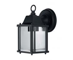 Osram Endura Classic Lantern Square S Applique per Esterni, E27, Nero