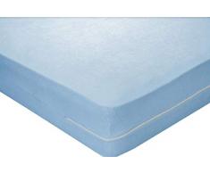 Pikolin Home - Coprimaterasso con cerniera spugna elastico, traspirante. 80x190/200cm-Letto da 80