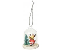 Villa dâEste Home Tivoli Bell Appendino Campanella, Dolomite, 9x6.5x6.5 cm, 3 unitÃ