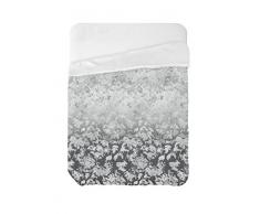 Stilia - Trapunta in Micropile con Pile Interno Molto Morbido, Modello a baldacchino, per Letto da 135 cm, 235 x 260 cm, Multicolore