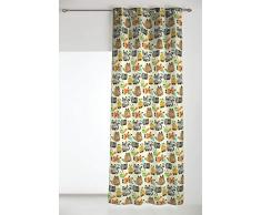 Martina Home MIAU Tenda con Occhielli, Tessuto, 27Â x 2Â x 40Â cm