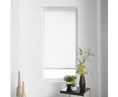 store dintÃ©rieur Tenda avvolgibile Imp. Japonais 120 x 180 Poliestere Moderno Bianco, Bianco, 60 x 180 cm