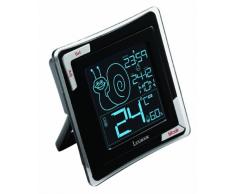 LEXIBOOK TH020 - Stazione Meteo, Schermo LCD retroilluminato, Temperatura ed umiditÃ Interna, Calendario, Nero