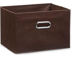 Zeller 14412 - Cesta portaoggetti in tessuto non tessuto, colore: beige