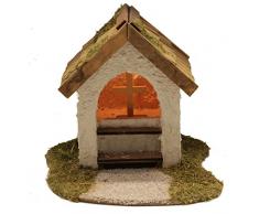 Alfred Kolbe Krippen AM 6 accessori Presepe chiesa illuminato, 4,5 V per 10-12 figure cm