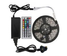 Keraiz Striscia di luci LED, Multicolore, 10Â x 5Â x 10Â cm