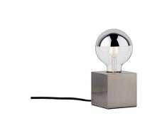 Paulmann 70920 - Lampada a stelo a LED Ramos, incl. 1 x 7,5/1 x 3,5 Watt dimmerabile lampada a stelo bianco opaco, cromo lampada da terra 2700 K Kura Ferro spazzolato.
