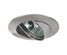 Paulmann 179.55 Lampada da Incasso GU5.3, Argento