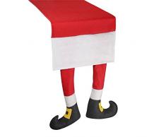 eBuyGB - Runner da tavola a Forma di Scarpa di Babbo Natale, ASIN: B0767MCBQ1 Visualizza su Amazon Invia e Continua, Feltro, Multicolore, Taglia Unica