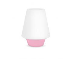 Energetica 65 002 611 187 Lampada da tavolo, Plastica, Rosa