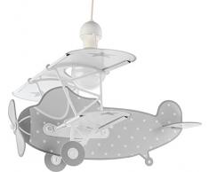 Dalber Aeroplano Lampada da soffitto 60 W, Multicolore, 400 x 500 x 640
