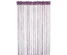 Home Fashion 85100-838 - Tenda in Fili di Retina qualitÃ Jacquard, 245 x 150 cm