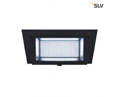 SLV Alamea plafoniera lampada da incasso, alluminio, Nero