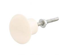 Clayre & Eef 63942 - Pomello per Porta, Ã 3,5 x 3 cm