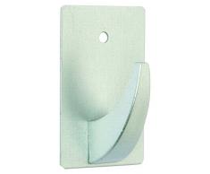 BRINOX Mini Appendiabiti Adesivo 3.1x5.1x3.3 cm Laccato Bianco